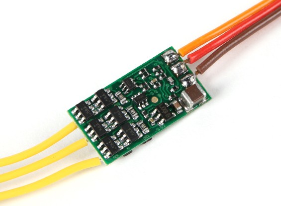 Hobbyking YEPの7A（1〜2S）ブラシレススピードコントローラー