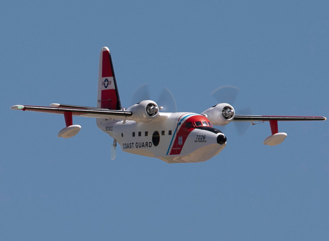 Avios (PNF) Albatross HU-16 V2 US Coast Guard Flying Boat 1620mm ...
