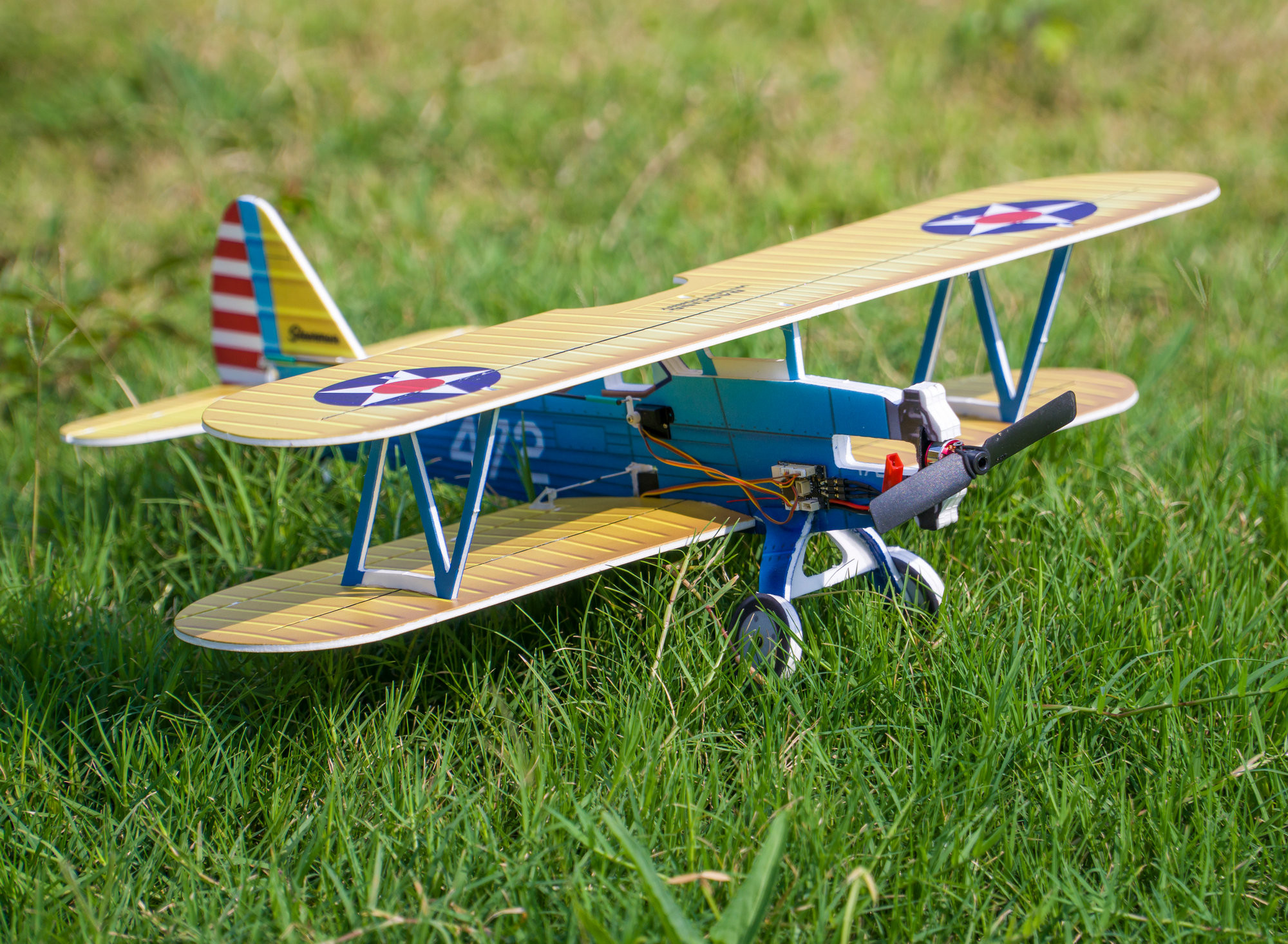 スーパーステアマン SUPER STEARMAN 40 ラジコン飛行機 スーパーステア