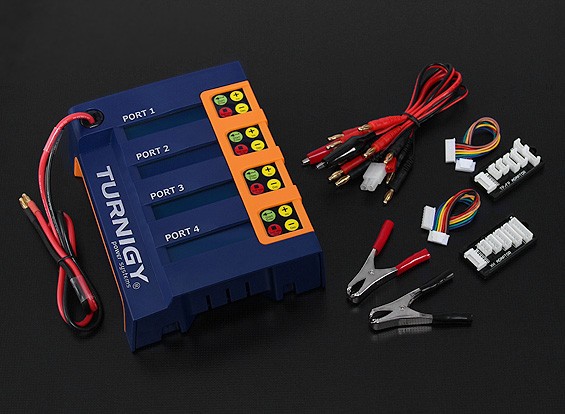 新着 Turnigy 400Wリチウムポリマー・バッテリ・チャージャ 4x6S バッテリー、充電器