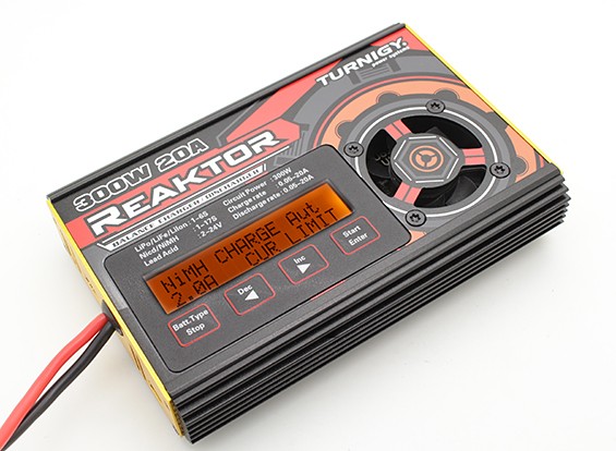 【希少】TURNIGY REAKTOR 300W 20A 充電器　リアクター Turnigy Reaktorの300W 20A 6Sのバランス充電器