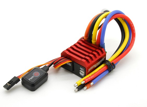 HOBBY KING センサード　ブラシレスアンプ　ESC X-CAR 120A 新品未使用　PC接続ケーブル付き　タミヤ　京商　ヨコモ　フタバ　サンワ 