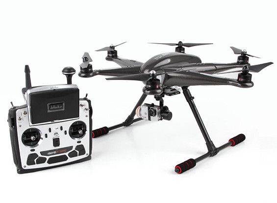 F12EとのWalkera TALI H500 FPV Hexacopter、ブルートゥース