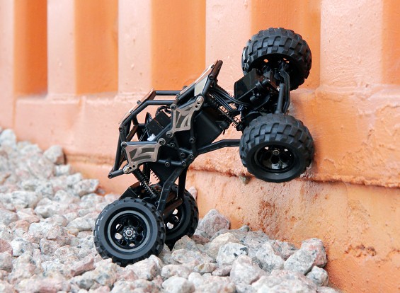 バッシャーRockSta 1/24 4WSミニロッククローラー（キット）