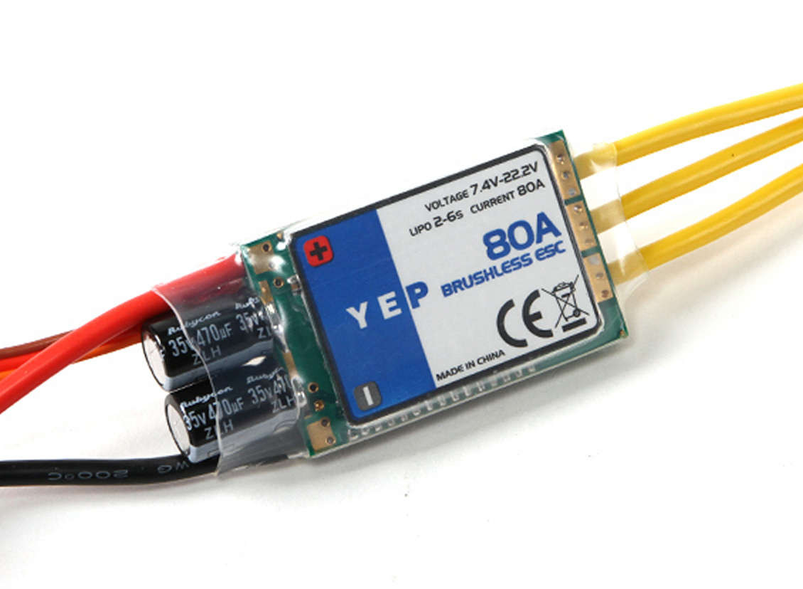 HobbyKing YEP 120A LV 2-6S Brushless Speed Controller with Selectable SBEC 