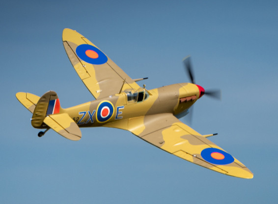 Avios Spitfire MkVb Super Scale 1450mm MTO Scheme Warbird (PNF) w/80A ESC