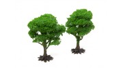HobbyKing™ 110mm Scenic Wire Model Trees with Base (2 pcs)