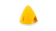 Nylon Spinner with Alloy Backplate 38mm Yellow (5mm Mounting Hole)