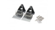 HydroPro Inception Brushless RTR Deep Vee Racing Boat Replacement Stainless Steel Trim Tabs w/Mounting Set
