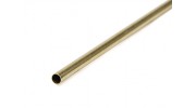 K&S Precision Metals Brass Round Thin Wall Tube 4mm OD x 0.225mm x 1000mm (Qty 1)