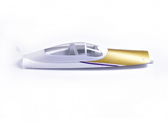 Durafly Rare Bear Reno Racer 680mm Replacement Canopy/Battery Hatch (Gold/White)