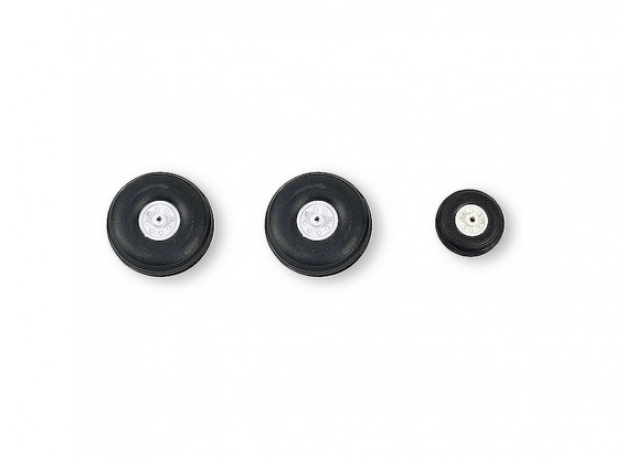 XFLY A-10 Thunderbolt II Twin 1000mm Replacement Wheel Set (3pcs)