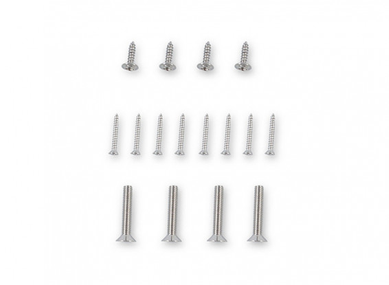 XFLY A-10 Thunderbolt II Twin 1000mm Replacement Screw Set (16pcs)