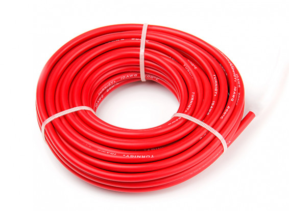 Turnigy High Quality 10AWG Silicone Wire 9m (Red)