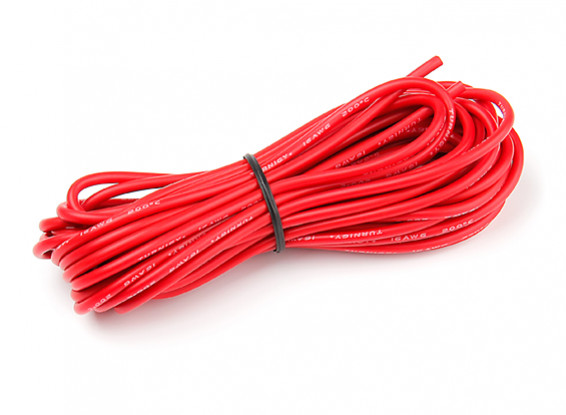 Turnigy High Quality 16AWG Silicone Wire 6m (Red)
