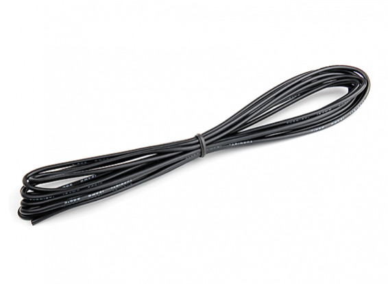 Turnigy High Quality 18AWG Silicone Wire 3m (Black)