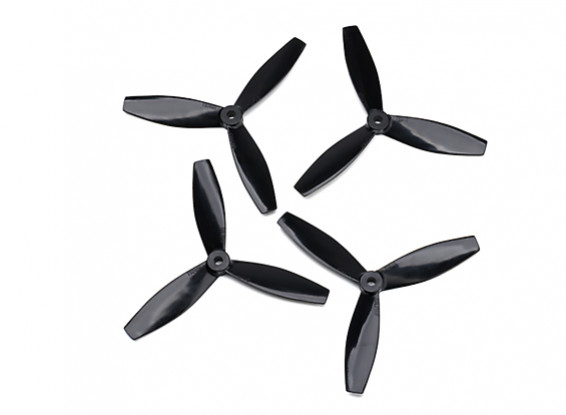 Dalprop "Ultrathin" T5046 3-Blade Propellers CW/CCW Set Black (2 pairs)
