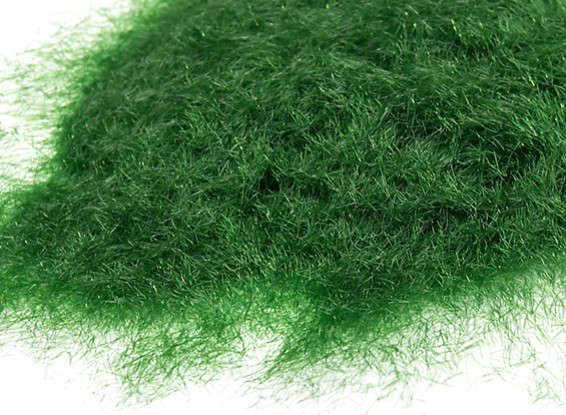 3mm Static Grass Flock - Dark Green (250g)