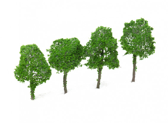 HobbyKing™ 70mm Scenic Wire Model Trees (4 pcs)
