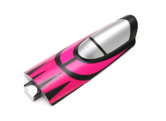 Durafly Goblin Racer 820mm Replacement Canopy/Battery Hatch Pink/Sliver/Black