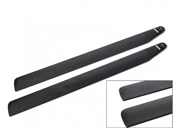 600 milímetros de fibra de carbono TIG Z-Weave principal Blades