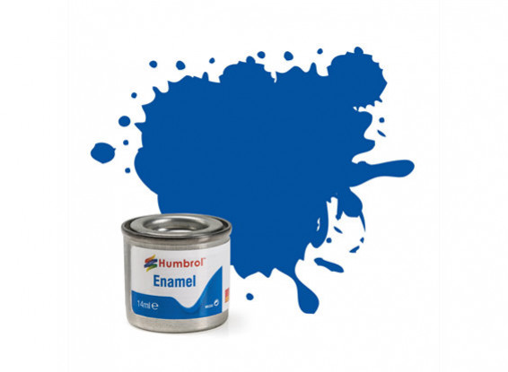 Humbrol 14 French Blue Gloss - 14ml Enamel Paint  AA0151