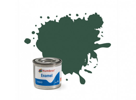 Humbrol 116 US Dark Green Matt - 14ml Enamel Paint  AA1287