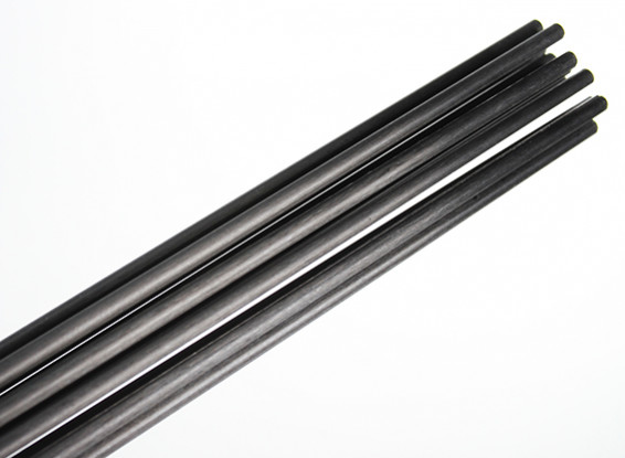Fibra de Carbono Rod (sólido) 1.8x750mm