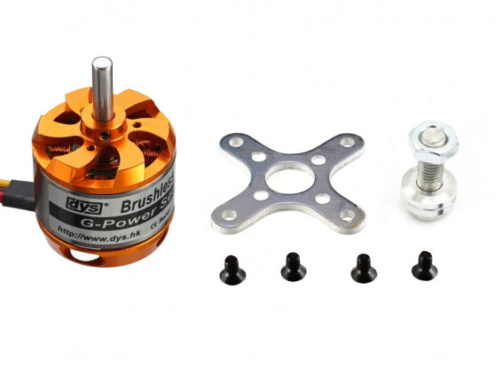 DYS D3536 1450KV 5.0mm Brushless Outrunner Motor 2-4S For Mini Multicopters RC Plane Fixed-wing Aircraft