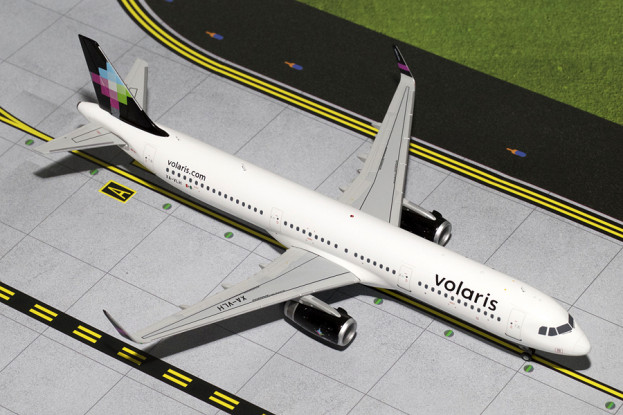 Gemini Jets Volaris Airbus A321-200SL XA-VLH 1:200 Diecast Model G2VOI540