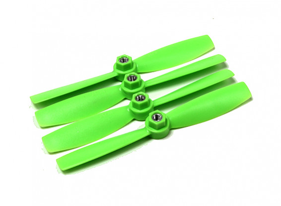 Diatone plástico auto aperto Hélices Nariz policarbonato Touro 5045 (CW / CCW) (verde) (2 pares)