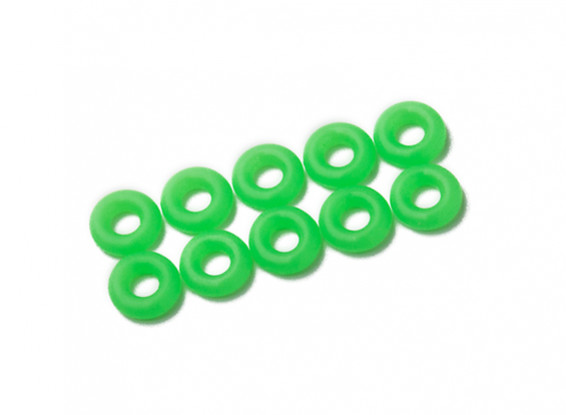 O-ring Kit 3mm (verde de néon) (10pcs / saco)