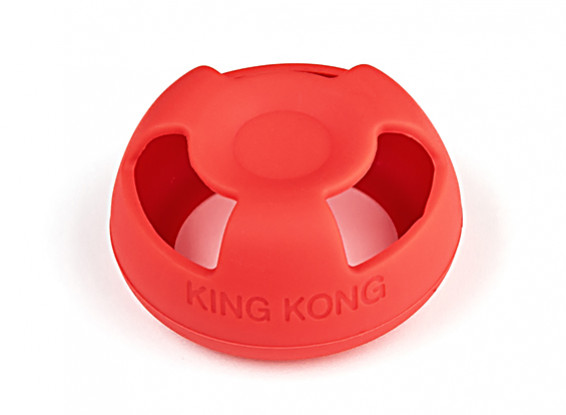 Kingkong Mushroom Antena Jacket Proteção (versão Fatshark) (vermelho)