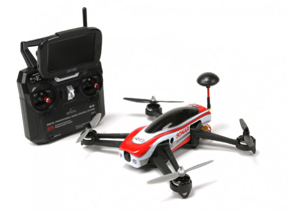 SkyRC Sokar FPV Drone - MODE 2 W / S bateria e carregador