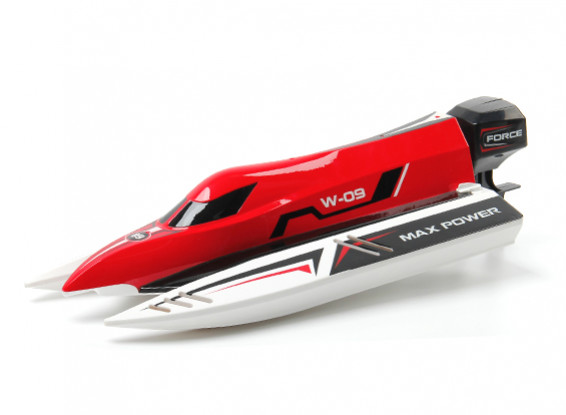 2.4G alta velocidade RTR sem escova F1 Racing Boat (440 milímetros) EUA plug