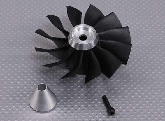 Replacement Blades & Transportador por 12 Blade-High Performance 90 milímetros Unidade EDF Ducted Fan