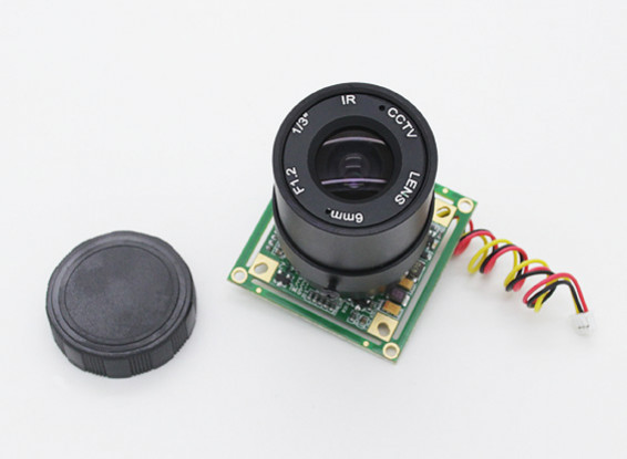 1/3 polegadas Sony CCD Video Camera 700 linhas F1.2 (PAL)