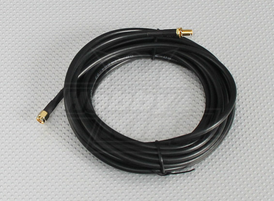 RG58 Patch Cable SMA fêmea para SMA Male (5 metros)