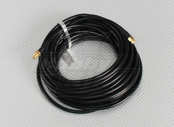 RG58 Patch Cable SMA fêmea para SMA Male (10 metros)
