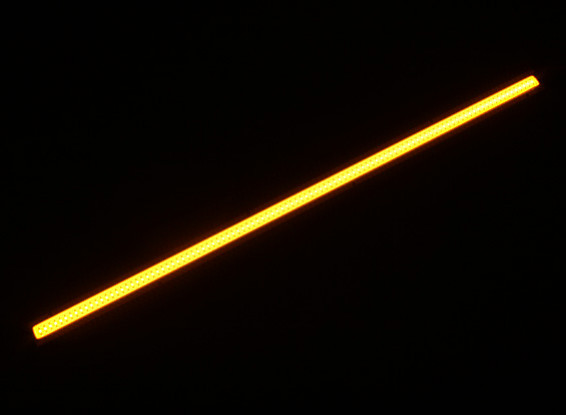 10W LED amarelo Alloy Light Strip 250 milímetros x 12 milímetros (2S-3S Compatible)