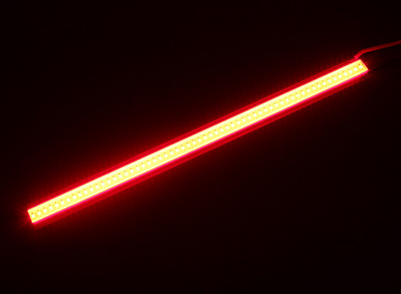 5W LED vermelho liga Light Strip 120 milímetros x 10mm (2S-3S Compatible)