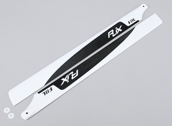 690 milímetros Flybarless alta qualidade Carbon Fiber Blades principal