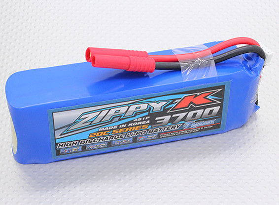 Bateria Zippy-K Flightmax 3700mah 4S1P 20C Lipoly