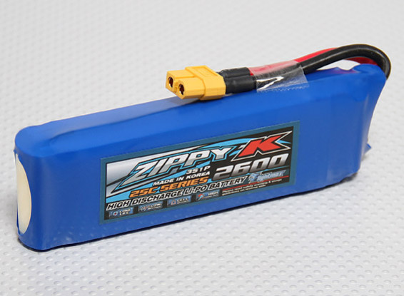 Bateria Zippy-K Flightmax 2600mAh 3S1P 25C Lipoly