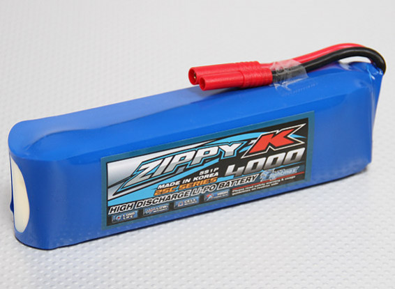 Bateria Zippy-K Flightmax 4000mAh 5S1P 25C Lipoly