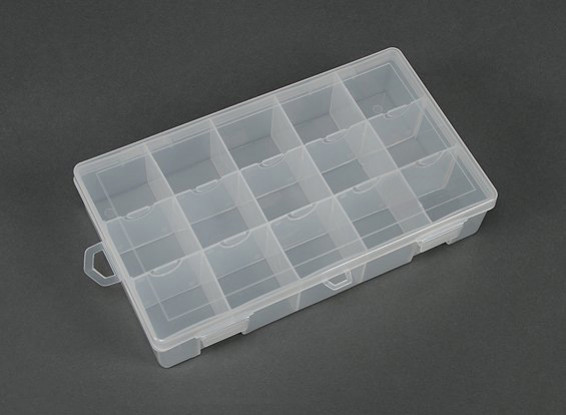 Plastic Multi-Purpose Organizer - Large 15 Compartimento