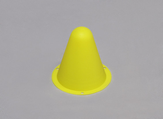 Plastic Corrida de Cones para / Faixa Car R C ou deriva Course - Amarelo (10pcs / saco)