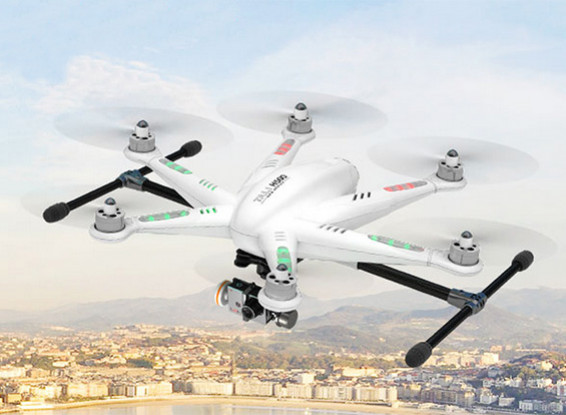 ** BREVE ** Walkera TALI H500 GPS FPV Hexacopter com Devo F12E, iLookplus, G-3D (pronto para voar)