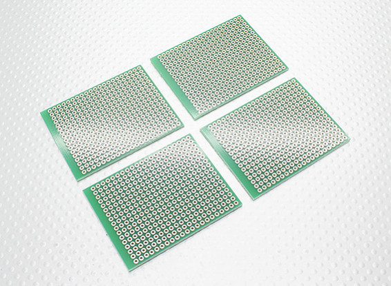 DIY 57x45mm PCB Pão Board (4pcs / saco)