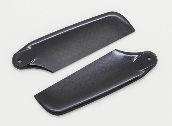 62mm Blades Cauda de fibra de carbono de alta qualidade